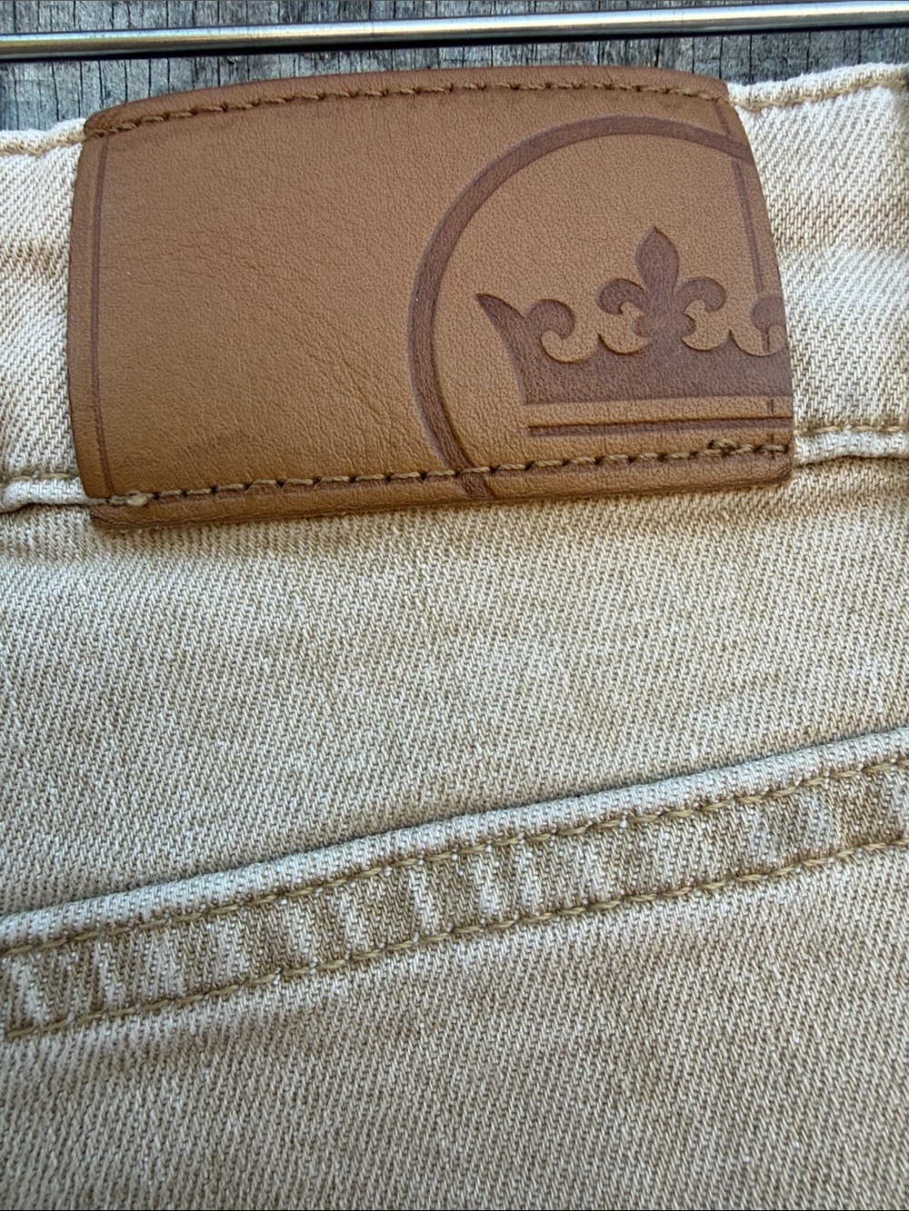 Peter Millar Men's Smooth Stretchy Pants in Light Mineral Wash Beige Size 33 - Picture 4 of 8